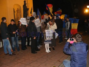 protest anti ponta