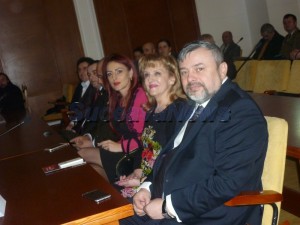 Deputatul Ioan Bălan alături de deputata Sanda   Maria Ardeleanu şi senatoarea Steliana Miron