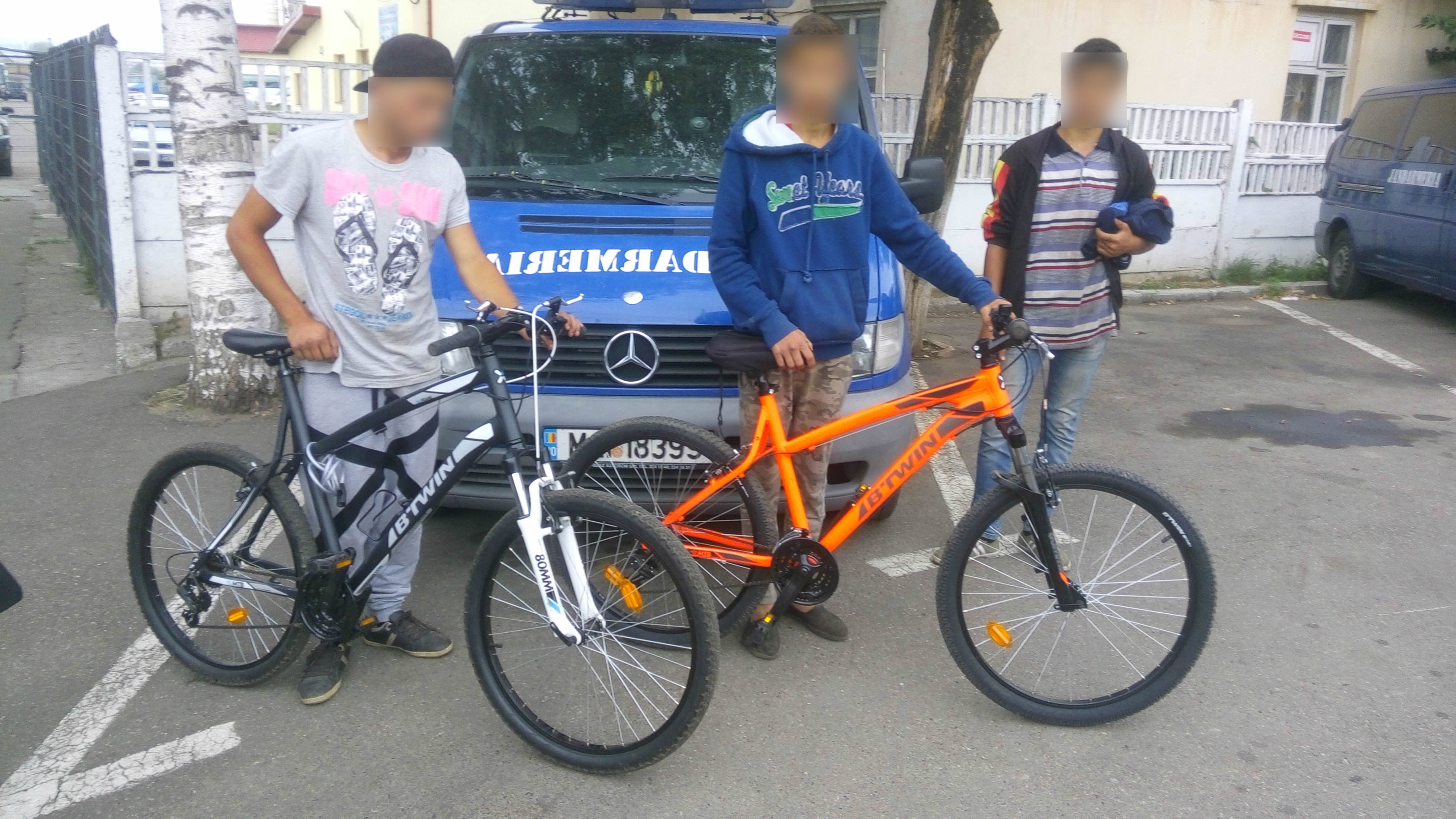 Finite Drink water race FOTO! Biciclete furate de trei minori, recuperate de jandarmi |  SuceavaNews.ro