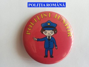 foto insigna politist junior