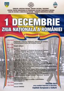 Ziua Romaniei 1 dec 2015 - Afis