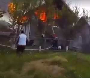 incendiu casa