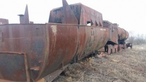 locomotiva abandonata in depoul itcani