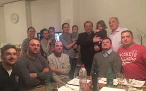 Vineri, 23 martie, Gheorghe Flutur, într-o comunitate de suceveni în Bruxelles, mulți bosânceni – familiile Fodor, Croitor, Blîndu